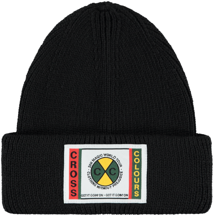 Bruno Mars 24k Cxc Patch Beanie - Beanie (600x600), Png Download