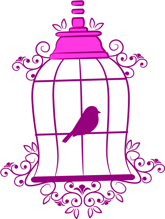 Bird Cage Png Vector - Birdcage (1000x824), Png Download