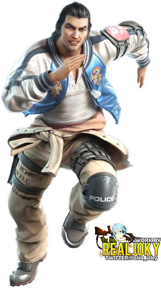 Tekken 7 Png - Lei Wulong Tekken 7 (600x1000), Png Download