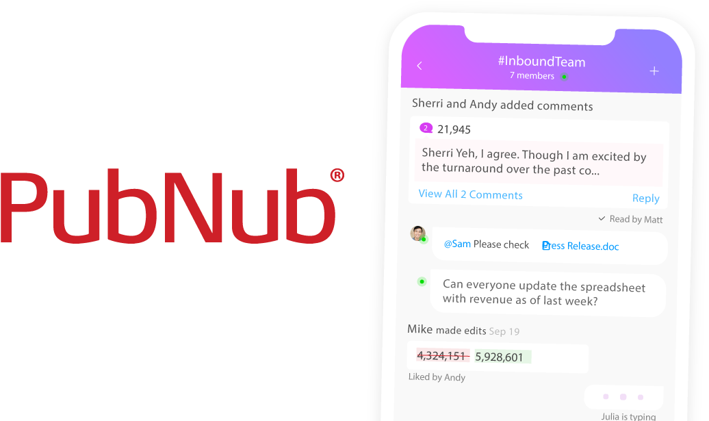 Pubnub (1200x630), Png Download