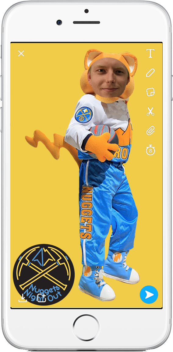 Snapchat - Cartoon (734x1316), Png Download