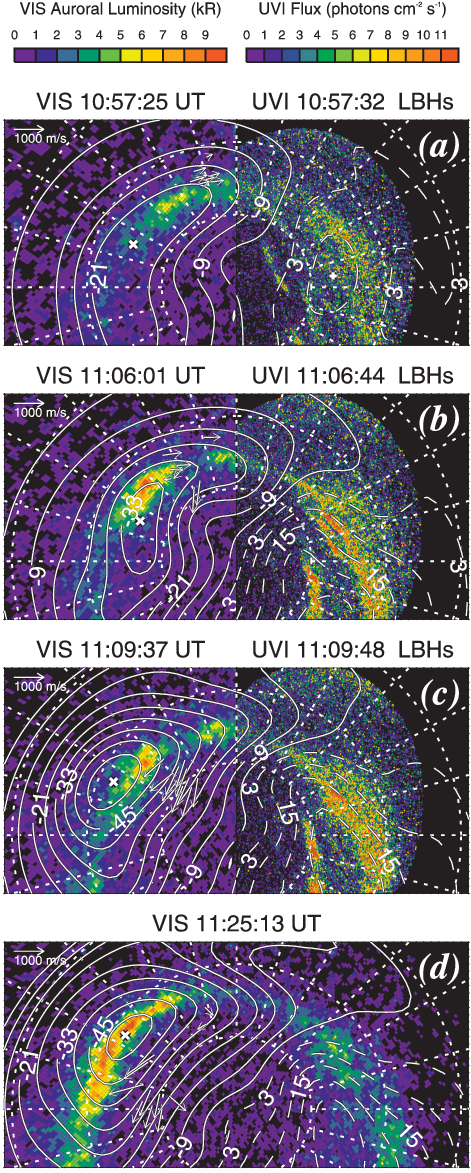 The Dayside Utraviolet Aurora Measured By The Vis Earth - Graphic Design (471x1173), Png Download