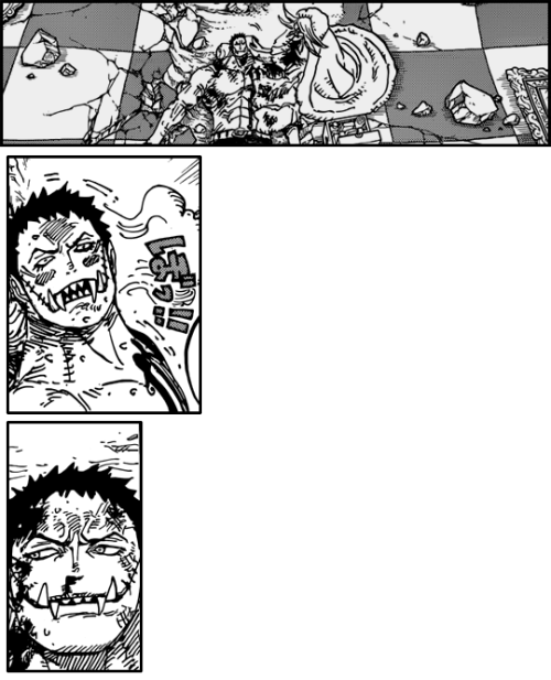 Katakuri Is Actually Sheepish Look At Him, When He's - Brulee Charlotte (500x617), Png Download