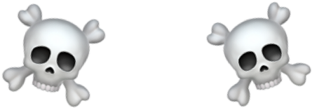 Crown Death Emojicrown Black White Blackandwhite Freeto - Body Jewelry (1024x1024), Png Download