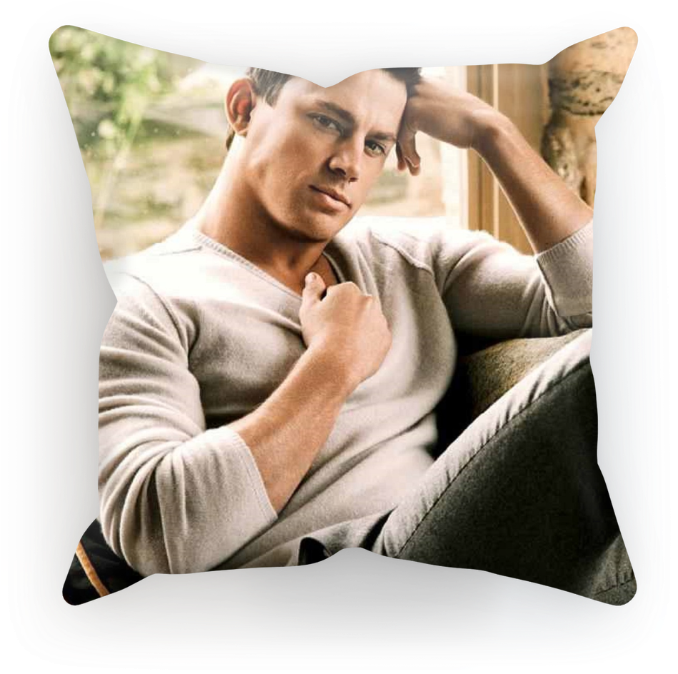 Channing Tatum ﻿sublimation Cushion Cover - Channing Tatum (1024x1024), Png Download