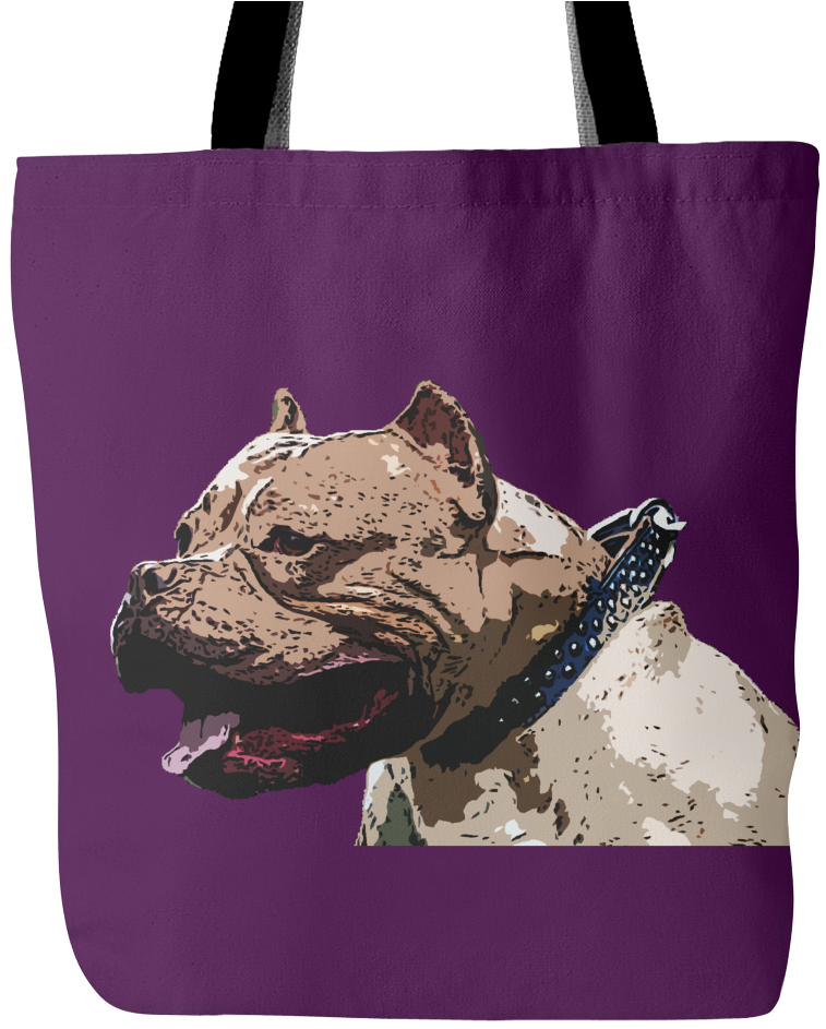 Pitbull Dog Tote Bags - Supernatural Tote Bag (1024x1024), Png Download