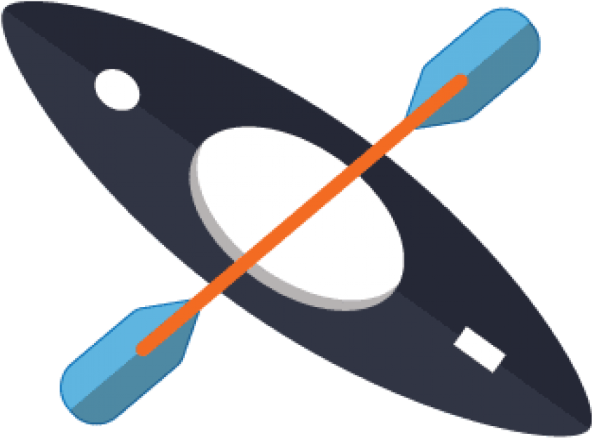 Free Png Download Kayak Top View Png Images Background (851x629), Png Download