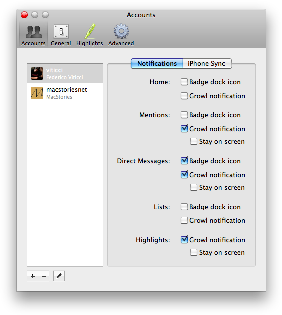 Echofon For Mac - Mac Mail 10 Server Settings (580x646), Png Download