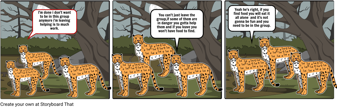 The Cheetah Story - Cartoon (1164x385), Png Download