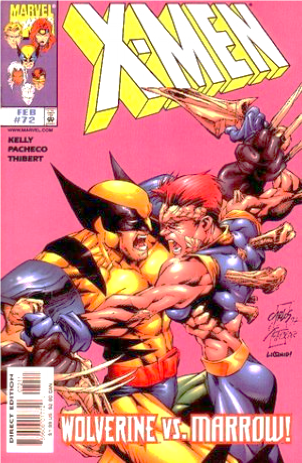 Купете Comics 1998 02 X Men - X Men Comic Marrow (950x950), Png Download
