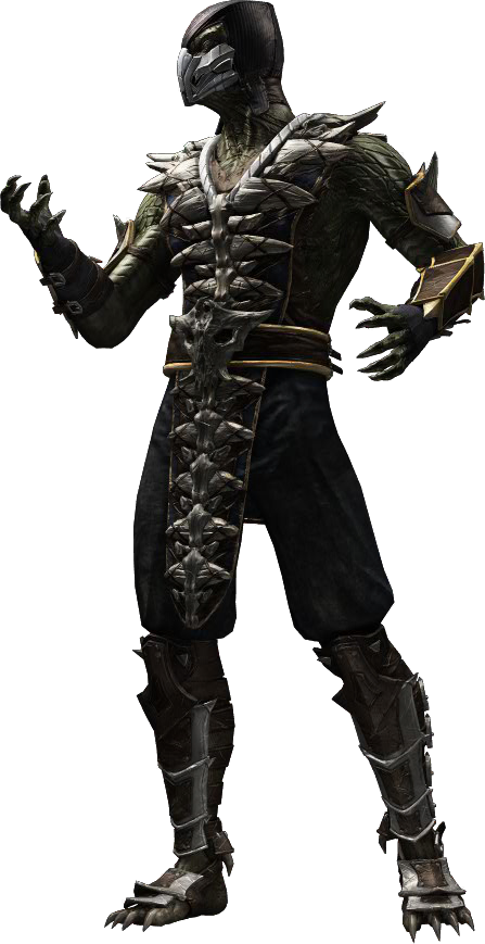 Di Reptile Mortal Kombat (447x869), Png Download