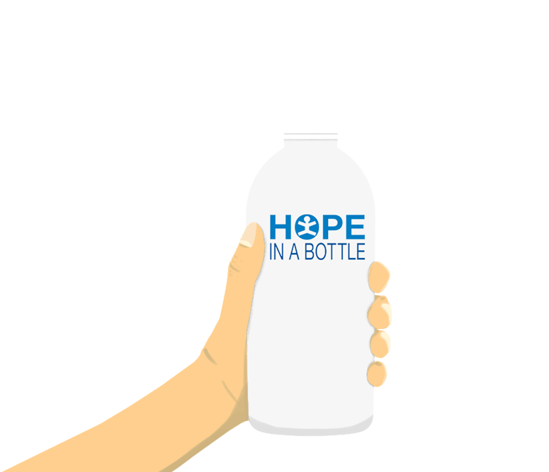 Get Our Flagship Product, Hope In A Bottle, In Over - Plastic Bottle (803x677), Png Download