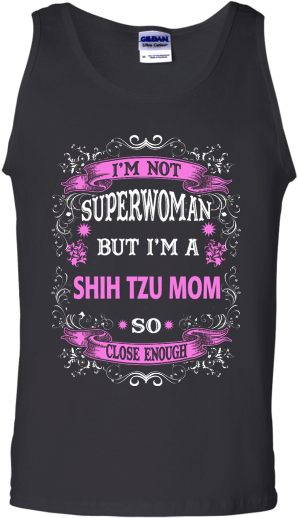 Not Superwoman But I'm A Shih Tzu Mom Tank Top - Help More Bees Plant More Trees (1024x1024), Png Download