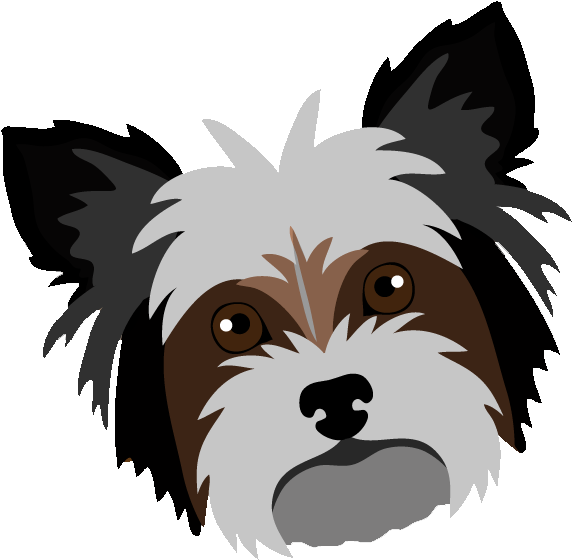 Stc Logo Head Big - Cartoon Shih Tzu Head (591x559), Png Download