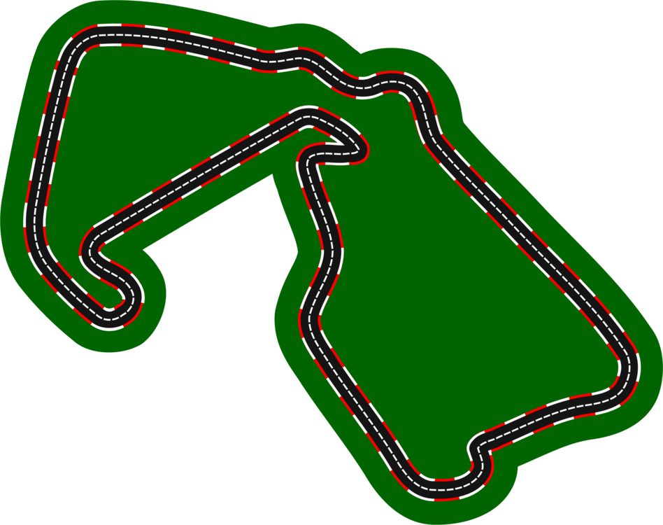 Silverstone Circuit Electronic Circuit Electrical Network - Plot (948x750), Png Download