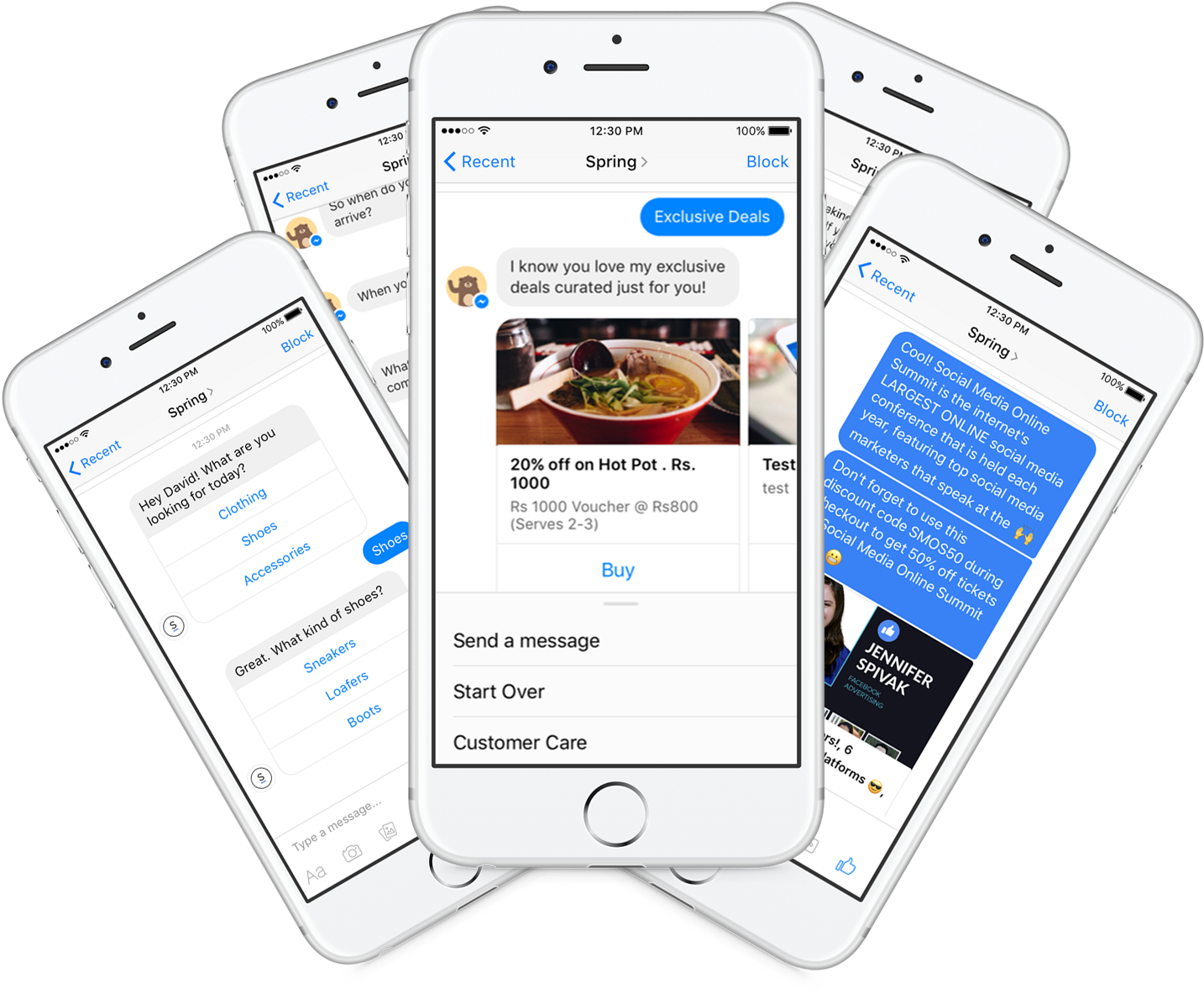 You Might Have Heard About Facebook Messenger Marketing - Iphone (1500x1215), Png Download
