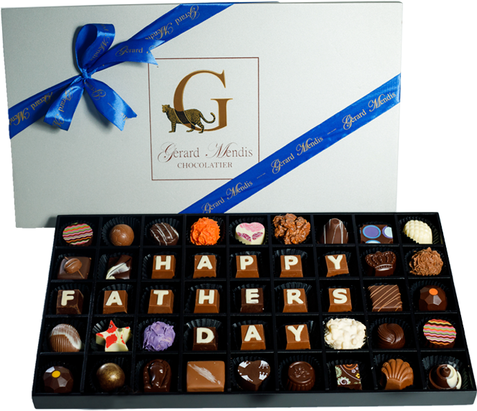 Happy Father's Day - Chocolate (920x690), Png Download