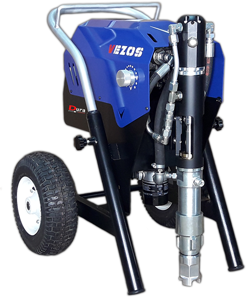 Dura Airless Sprayers Vezos - Open-wheel Car (500x615), Png Download