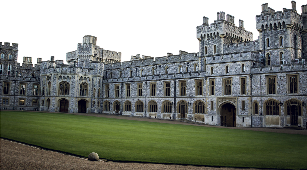 Landmark Building Png Image - Windsor Castle (1200x800), Png Download