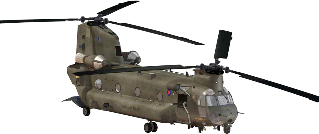 The Uk Royal Air Force Has Taken Delivery Of The First - Chinook Helicopter Png (1023x489), Png Download