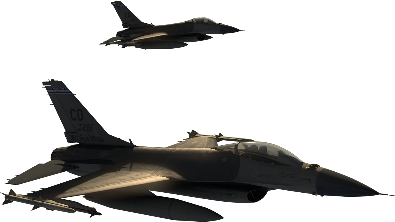 Jet Fighter Clipart Battle Plane - F16 Transparent (1920x1080), Png Download