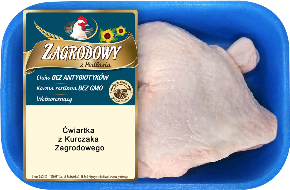Zagrodowy Chicken Leg Quarter - Porcje Rosołowe Z Kurczaka Zagrodowego (1024x622), Png Download
