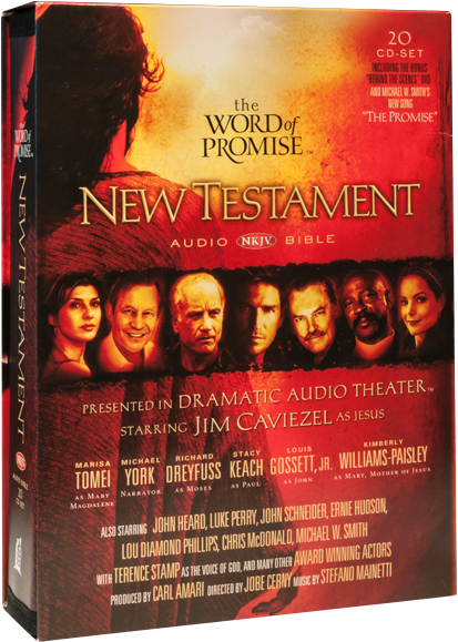 The Word Of Promise New Testament Audio Cd Set - Word Of Promise New Testament (600x600), Png Download
