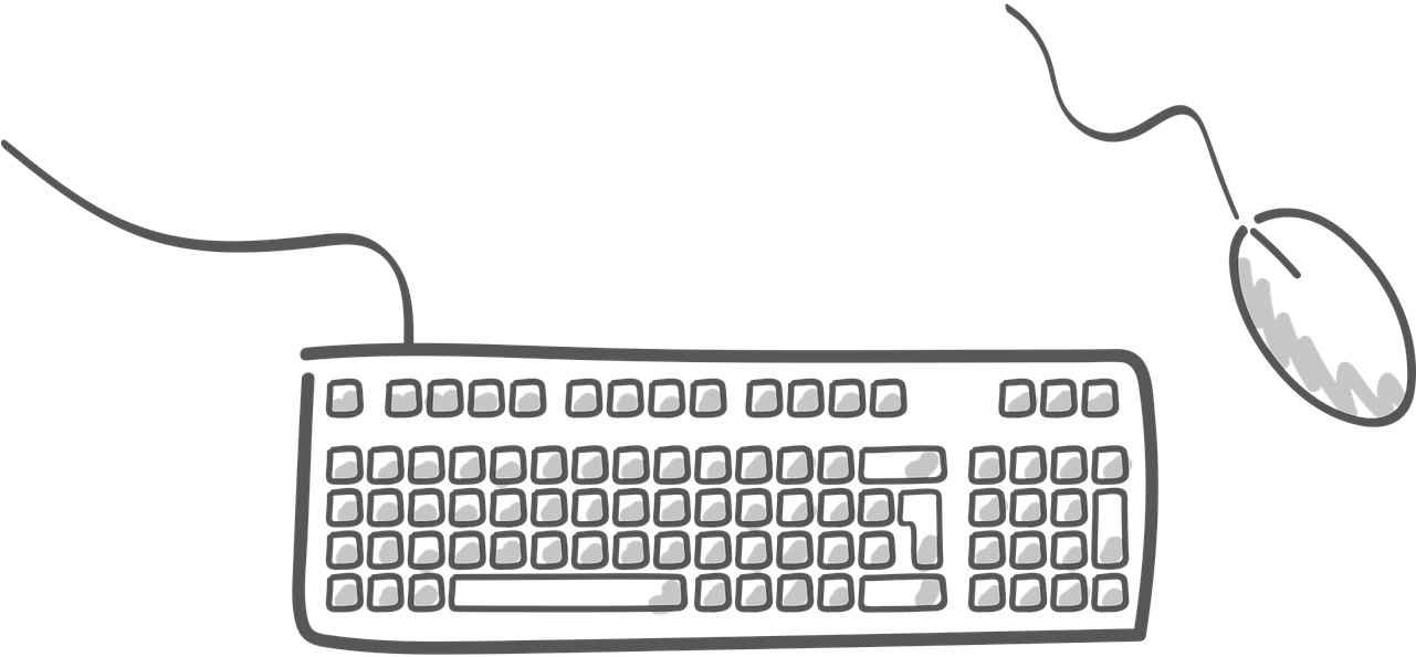 Keyboard Clip Art (1280x640), Png Download