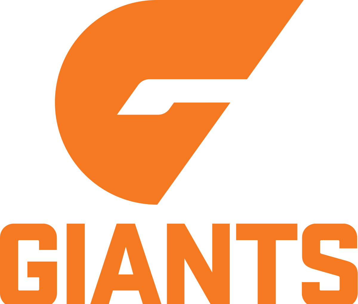 Greater Western Sydney Giants Wikipedia - Greater Western Sydney Logo (1200x1019), Png Download