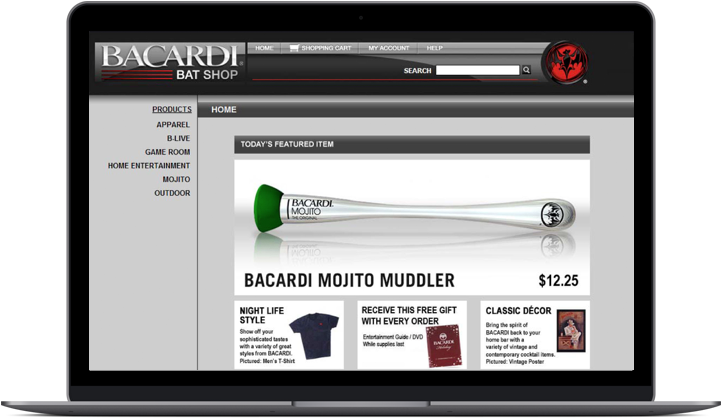 Bacardi Mockup - Technically Compatible Reviews (870x549), Png Download