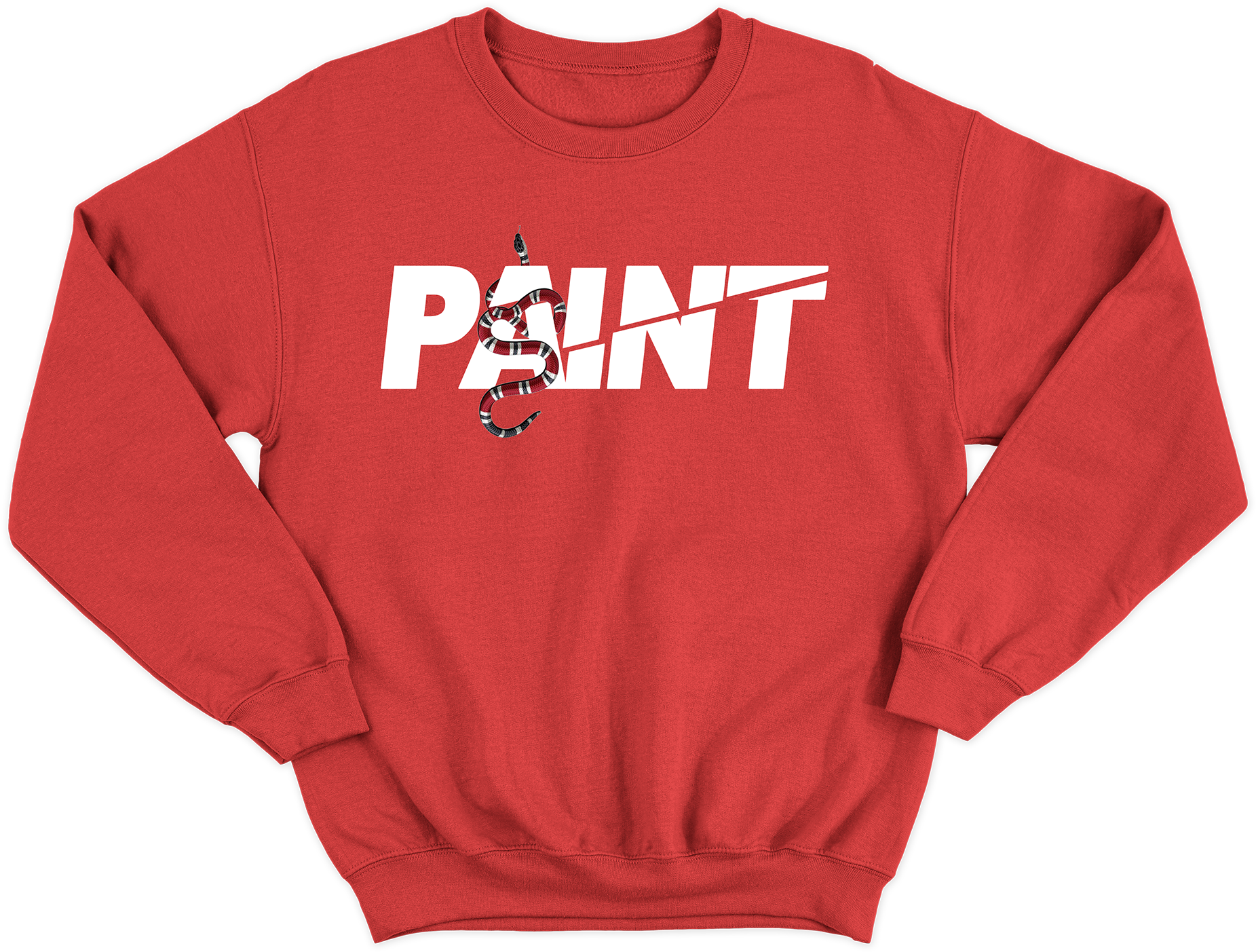 Red Paint Sweater - Sweater (2000x3000), Png Download
