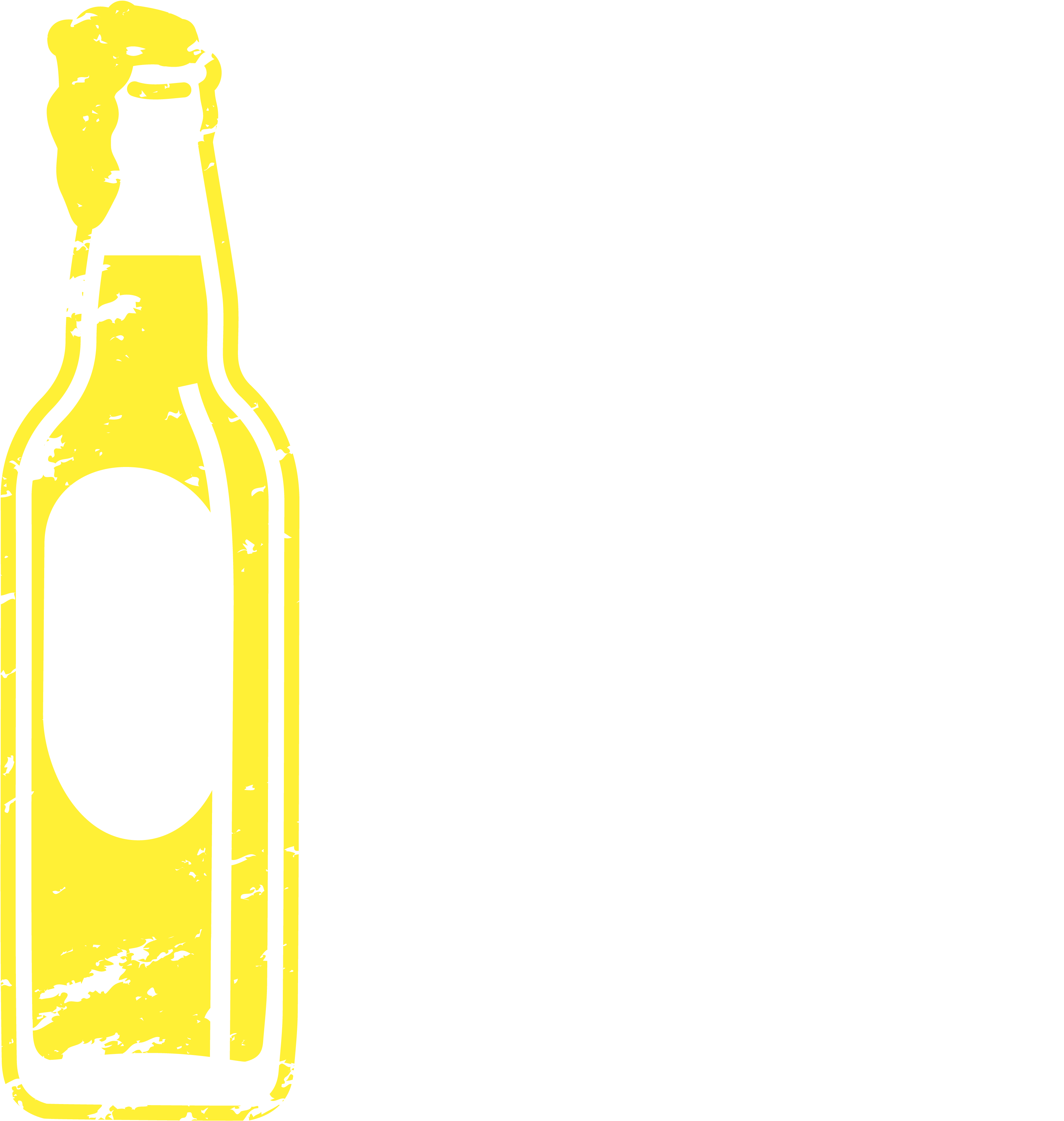 Go Beer With Beer Bottle Zazshirt - Glass Bottle (4000x4000), Png Download