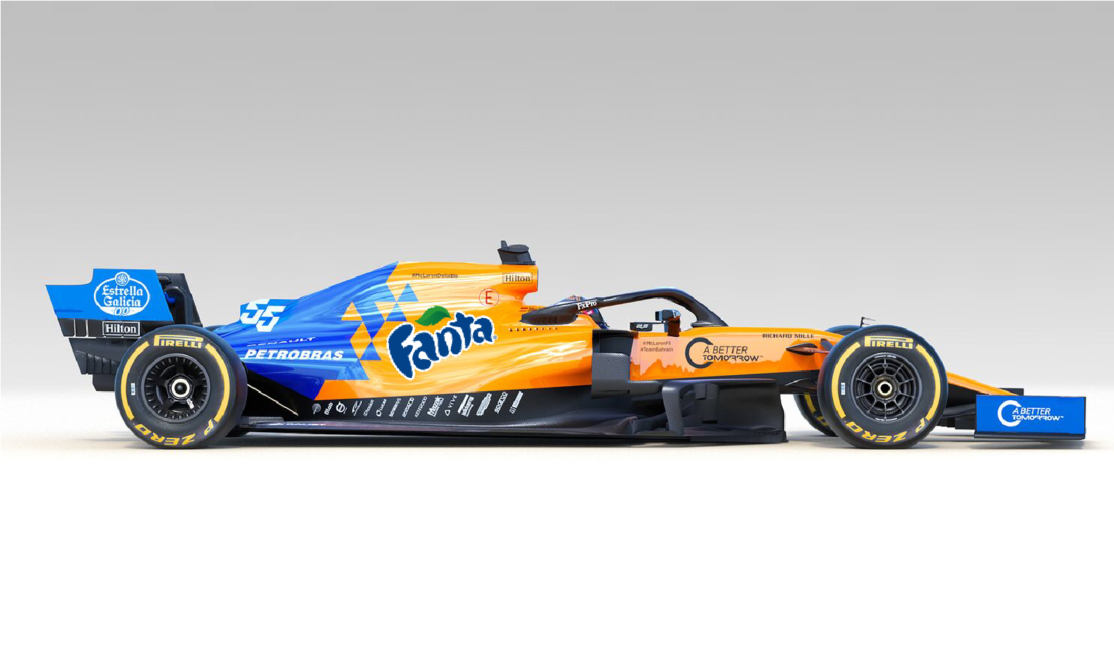 Formula1 - Fanta (1600x1600), Png Download