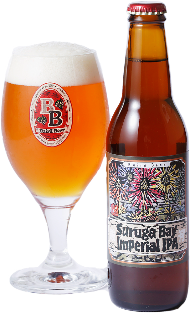 Suruga Bay Imperial Ipa - Baird Beer (607x1000), Png Download