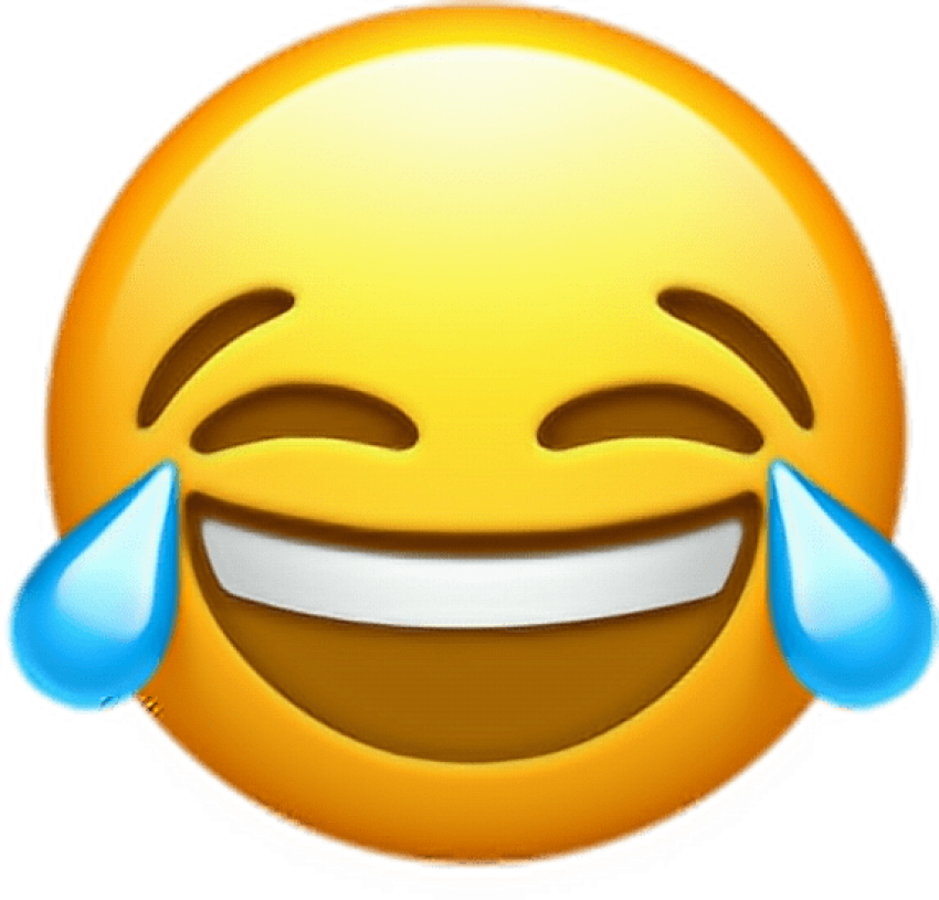 Free Png Download Ios 10 Crying Laughing Emoji Png - Ios 10 Crying Laughing Emoji (850x815), Png Download