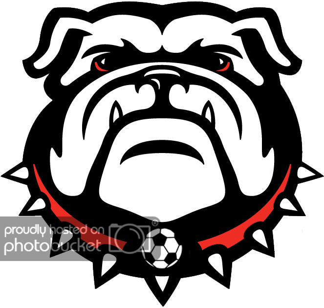 University Of Georgia &mdash Fanouflage - Georgia Bulldog Head Logo (663x630), Png Download