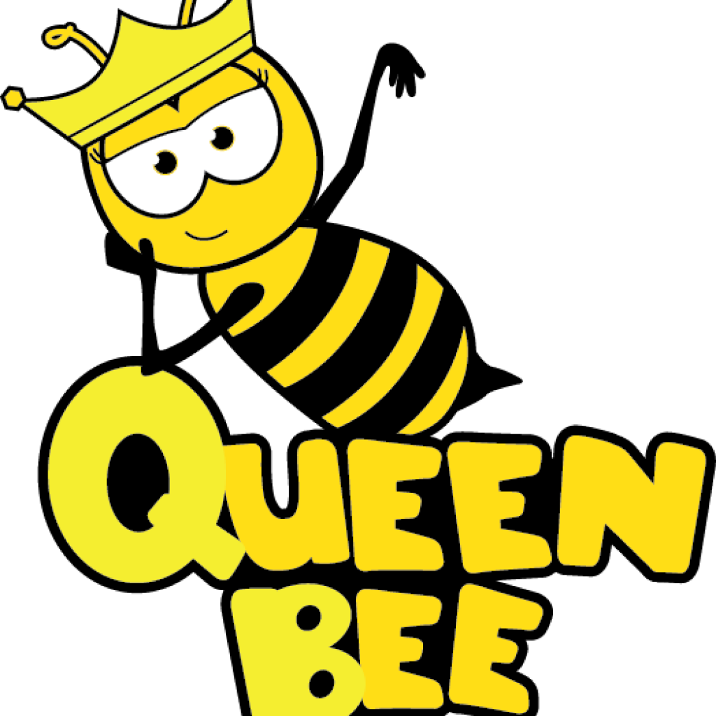 Bee Images Clip Art Free Bee Clipart School Clipart - Cartoon Cute Queen Bee (1024x1024), Png Download
