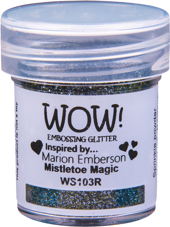 Mistletoe Magic - Wow Sugar Plum Embossing (558x750), Png Download