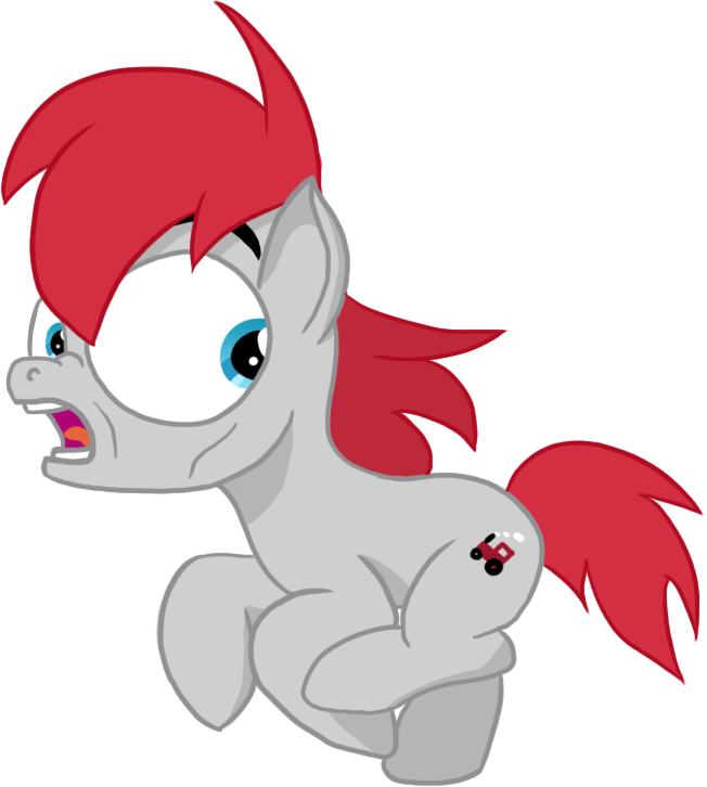 Dindu Norgay, Colt, Safe, Scared, Solo, Train Tracks - Cartoon (652x726), Png Download