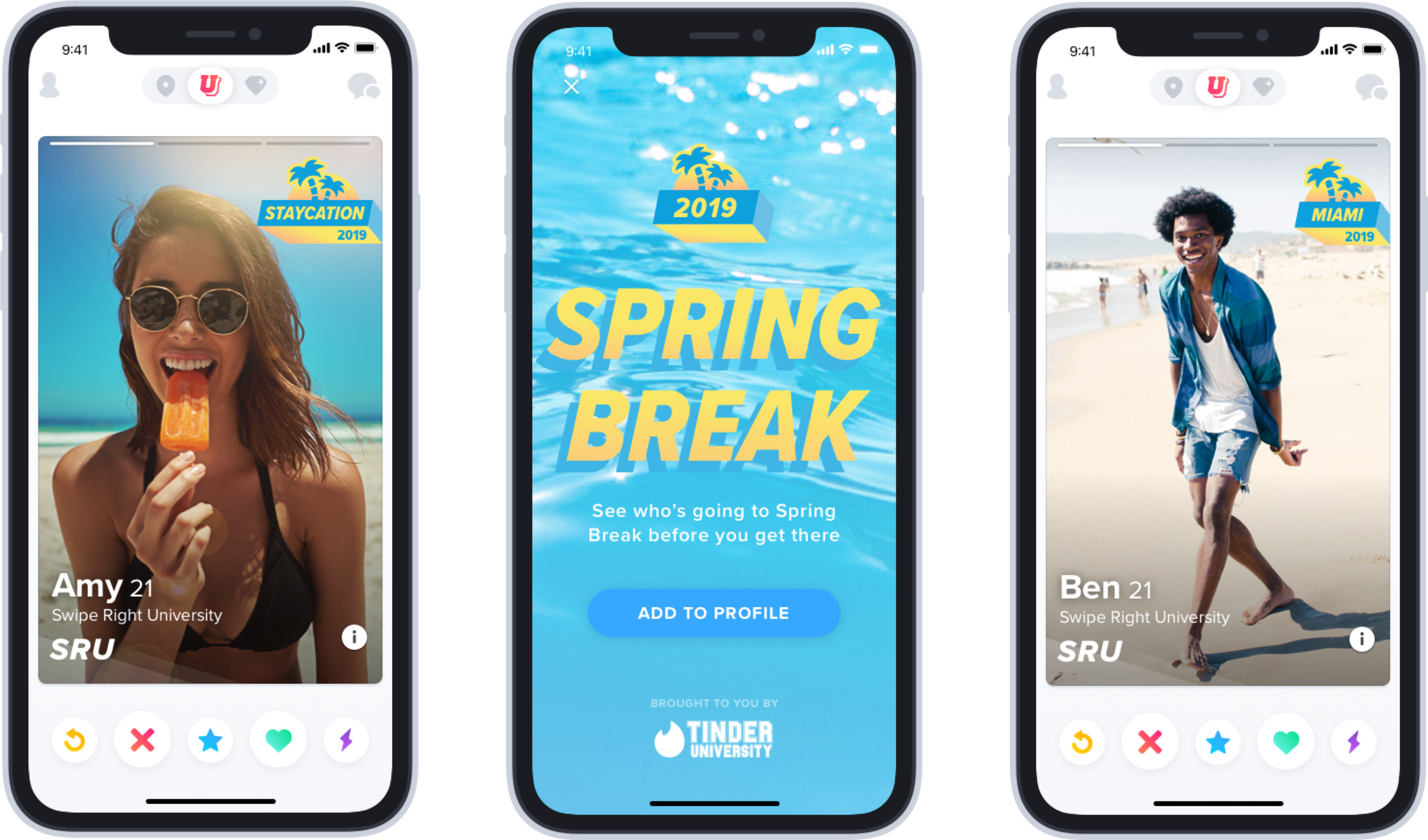 Tinder's Spring Break Mode Will Let You Start Swiping - Tinder Spring Break (4504x2486), Png Download