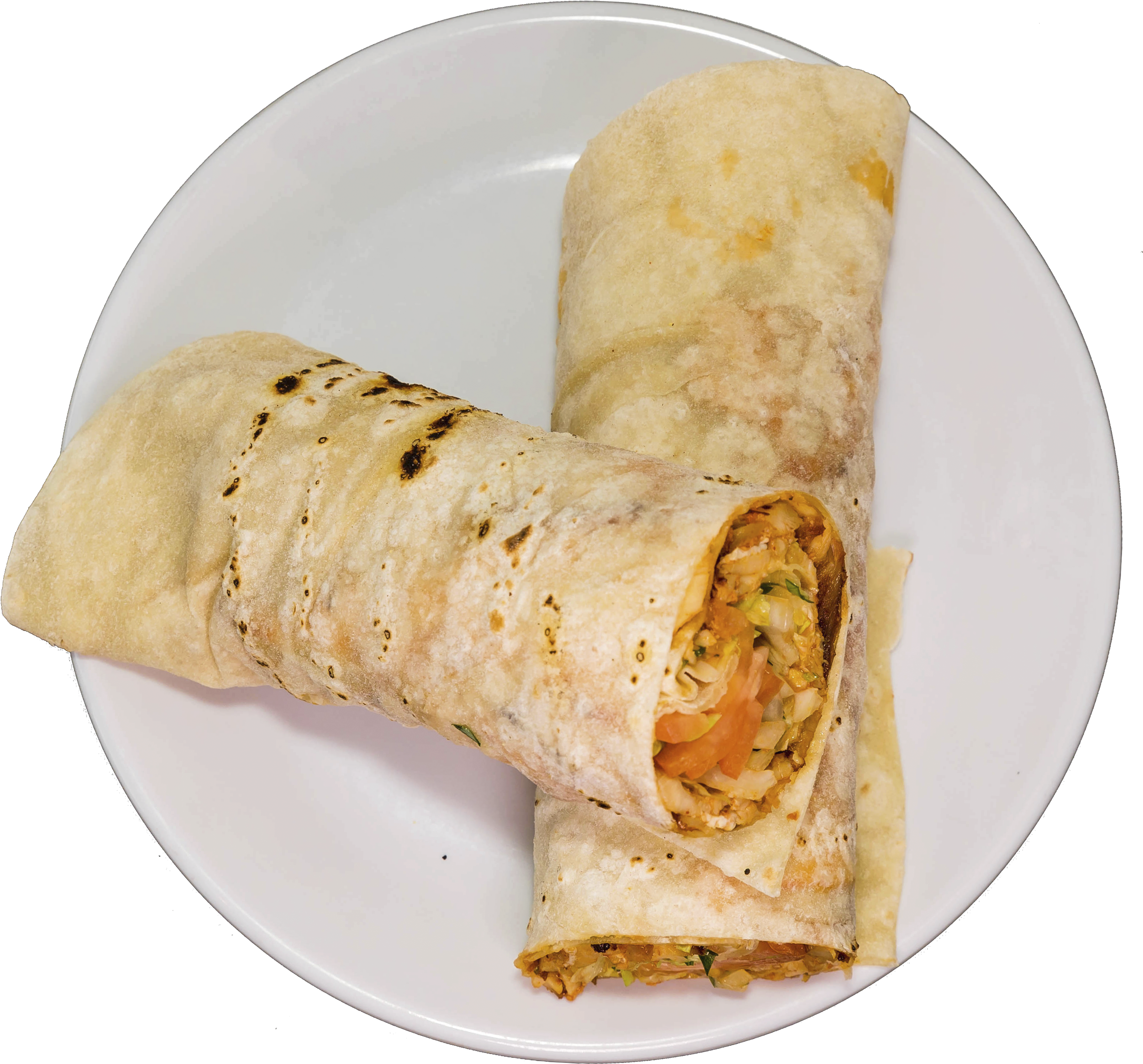 Wrap Gyro (3288x3192), Png Download