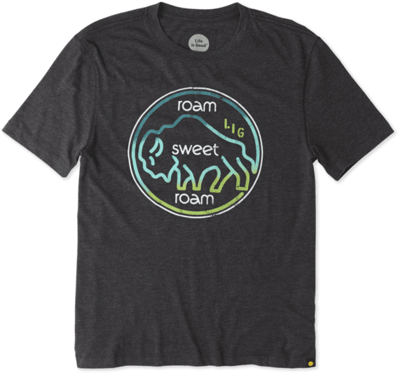 Men's Roam Buffalo Circle Cool Tee - Hard Rock Cafe Polos (570x570), Png Download