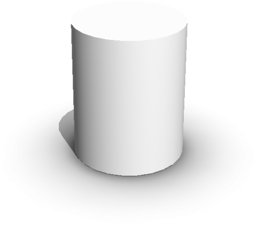 Cylinder - Coffee Table (1000x1000), Png Download