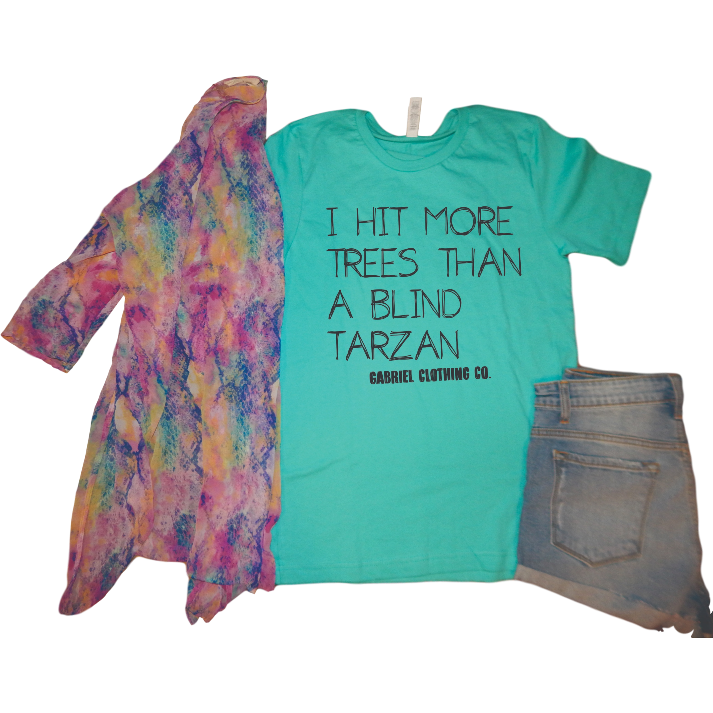 Blind Tarzan Tee (2400x2400), Png Download