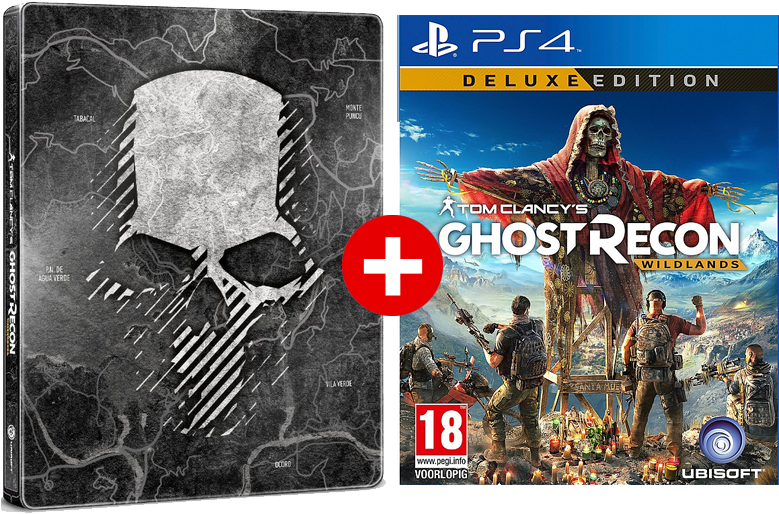 Tom Clancy's Ghost Recon Wildlands Deluxe Edition Ps4 - Ghost Recon Wildlands Deluxe Edition Ps4 (782x638), Png Download