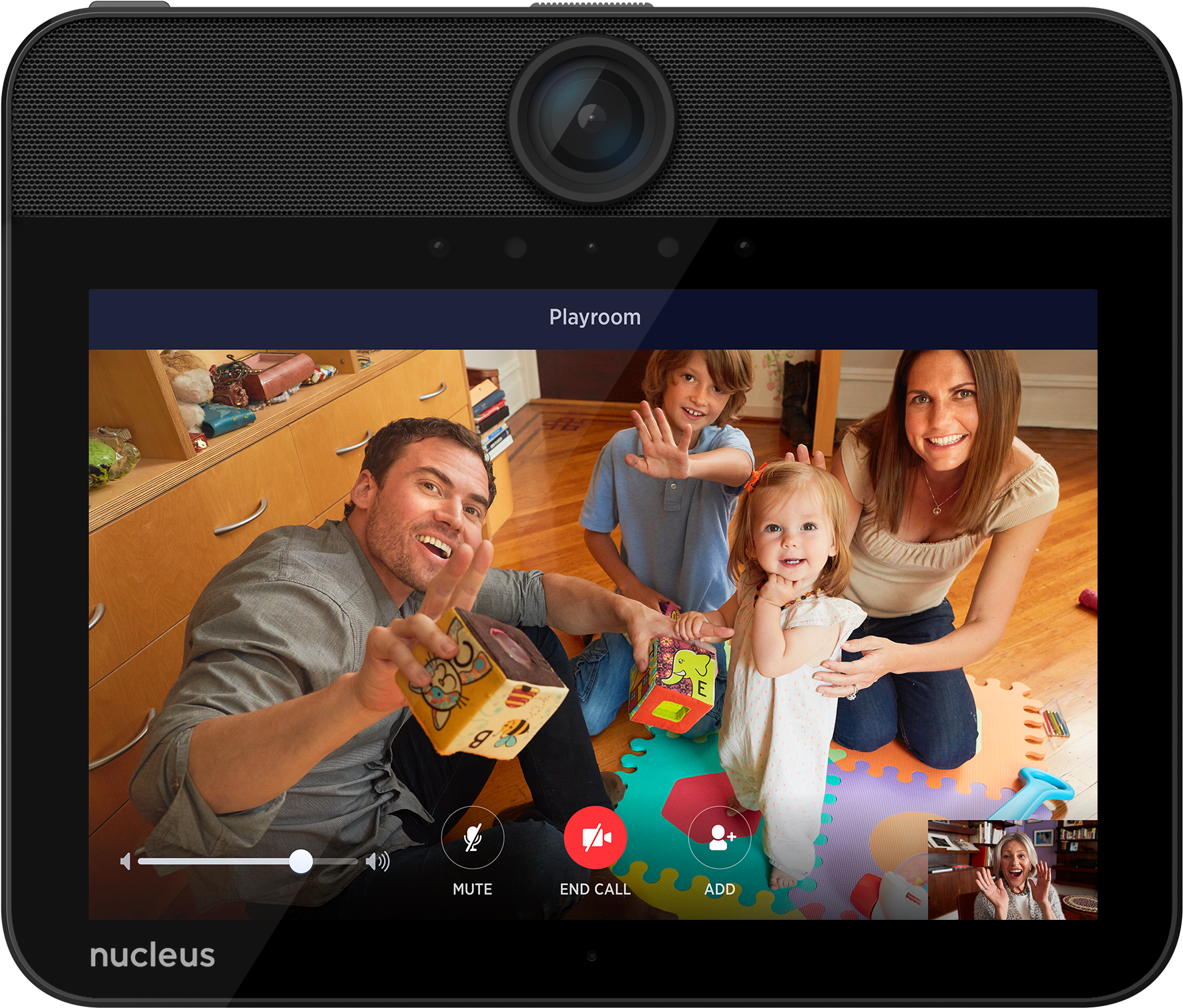 The Nucleus Is An Alexa-enabled Home Intercom And Phone (3000x2000), Png Download