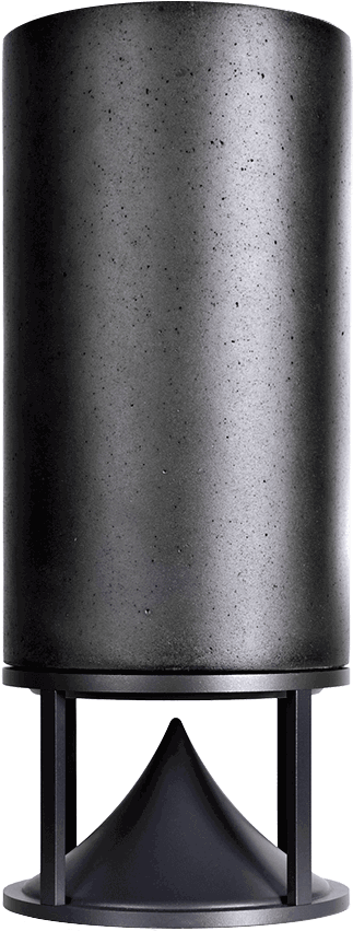 Balanced And Pure - Architettura Sonora Tall Cylinder (600x900), Png Download