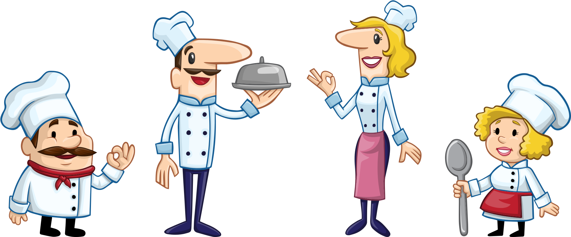 Keeping The Food On Our Plate Separate - Restaurant Staff Clipart Png (1920x960), Png Download