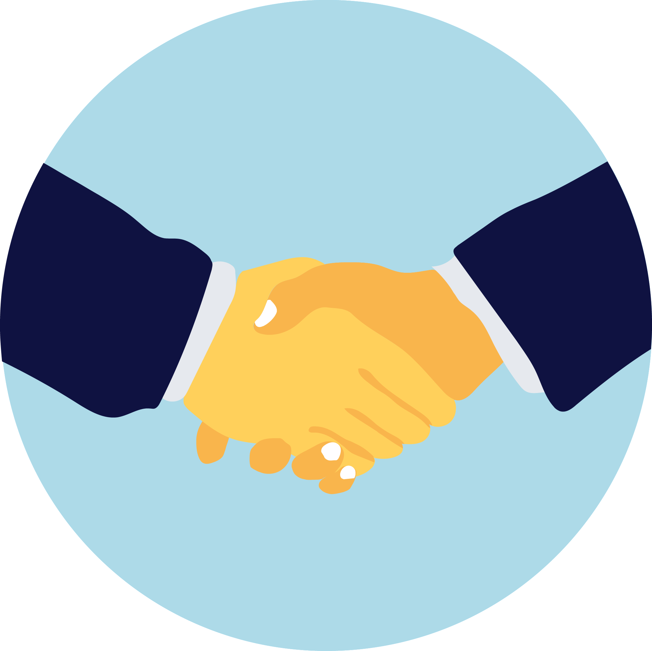 12 Jul 2017 - Shake Hands Animation (2120x2117), Png Download