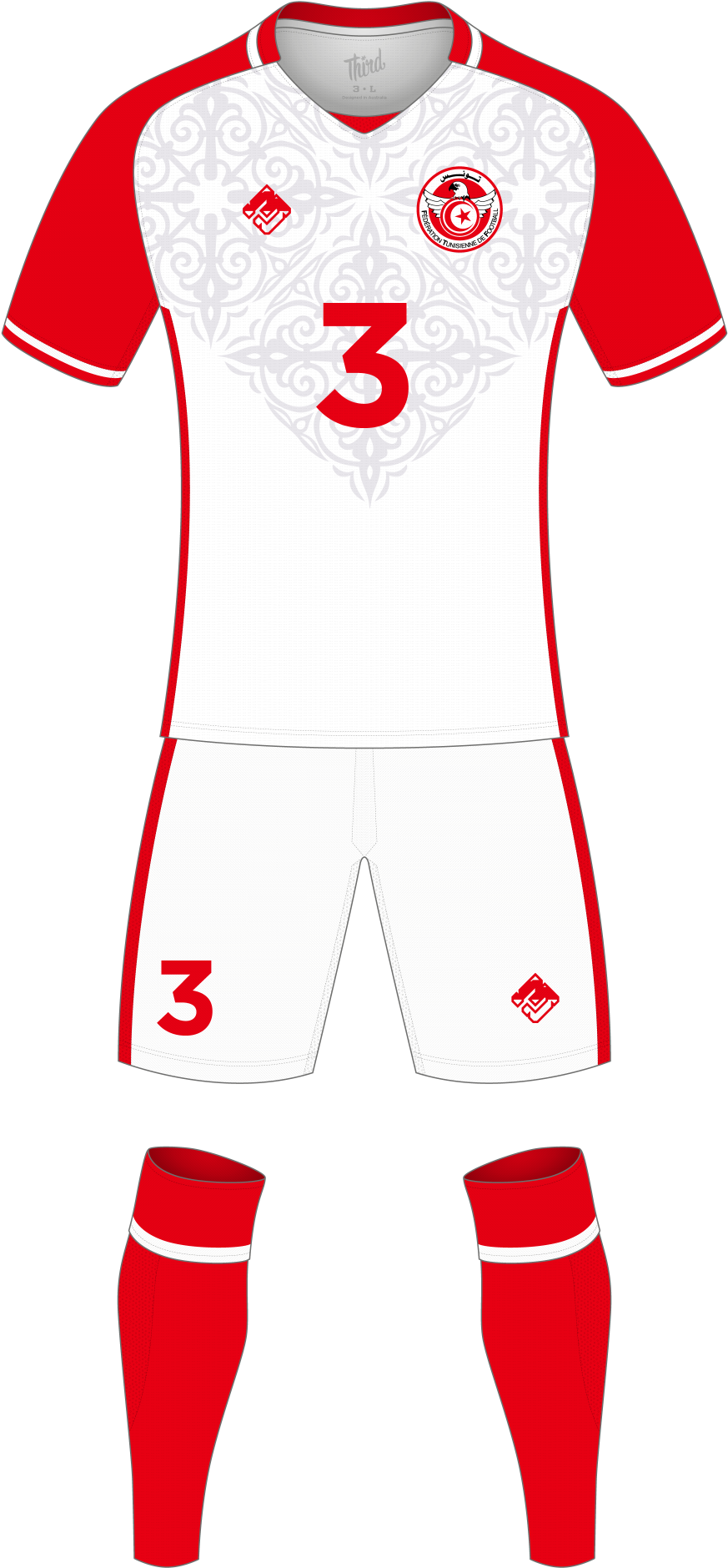 Tunisia World Cup 2018 Concept - Tunisia (1000x2000), Png Download